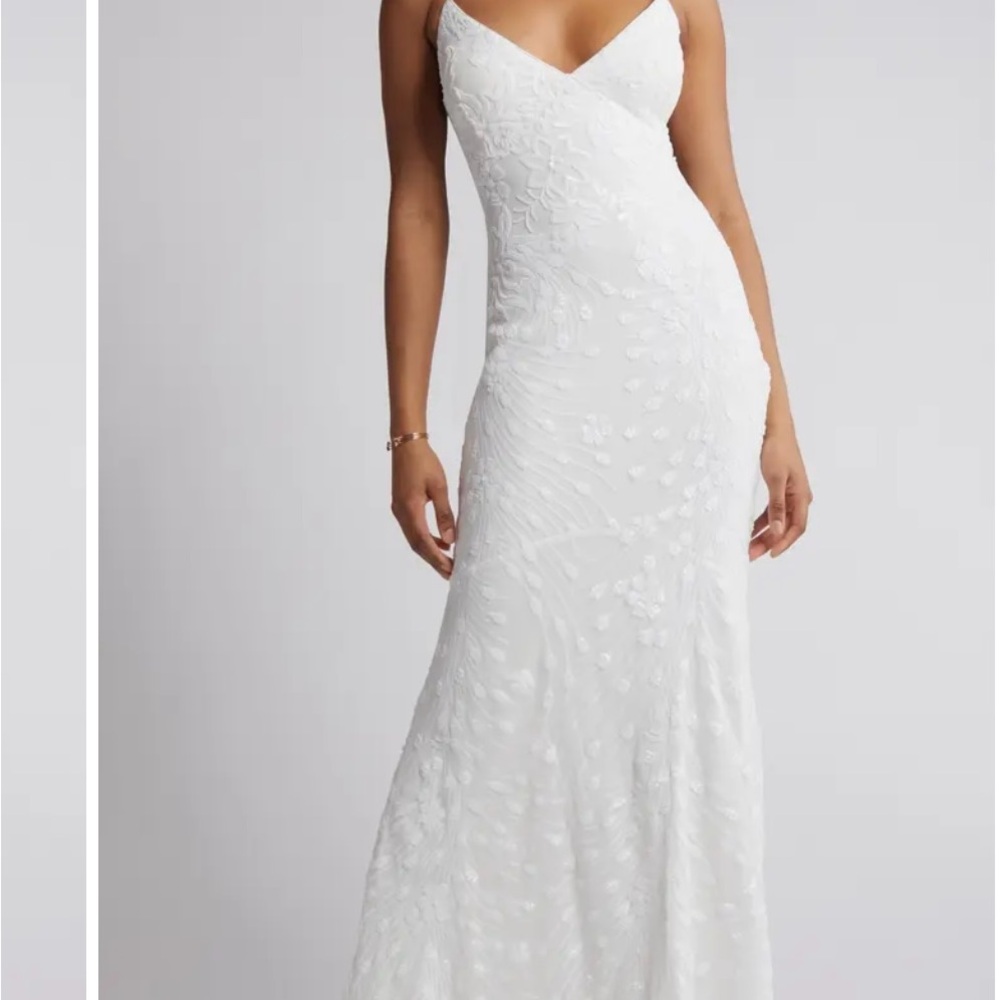 Maxi style wedding/formal dress